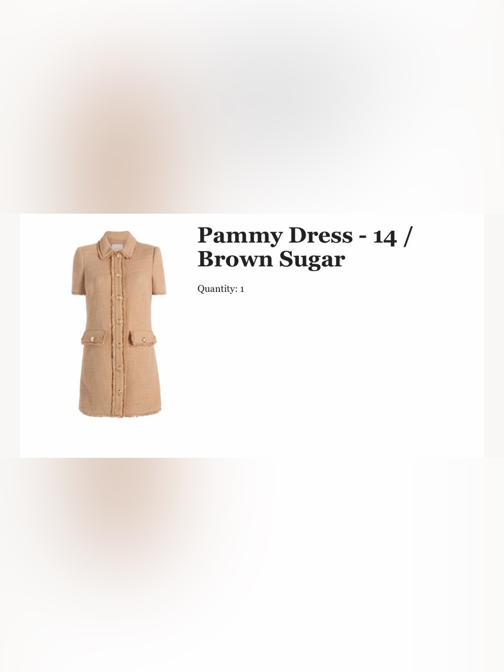cinq a sept Frayed-Trim Tweed Shift Dress - Brown